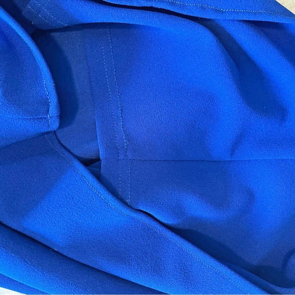 Blue Ruffle Midi/Mini Dress - Picture 5 of 6